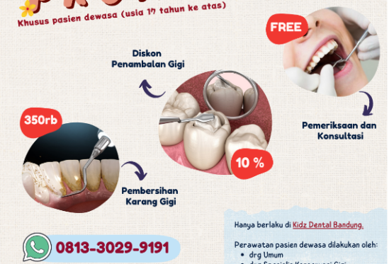 Opening Promo di Kidz Dental Bandung