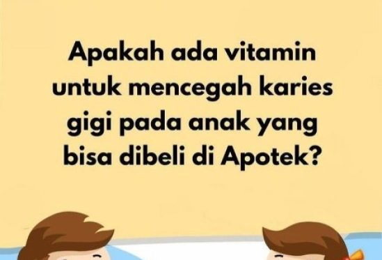 Adakah Vitamin Pencegah Karies Gigi?